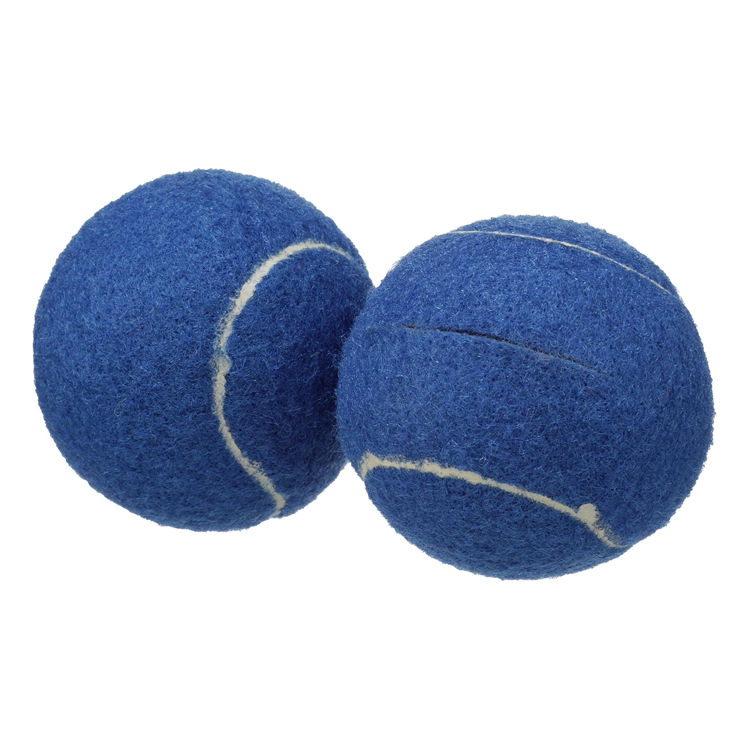 AHS American Hospital Supply Tennis Balls for Walker Legs | Tennis Balls for Walkers for Seniors Complete Support & Surface Protection | Pair of 2 Precut (Blue) - Image 5
