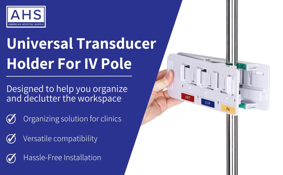 AHS Transducer Clip | Universal Transducer Holder for Up to 6 Transducers - Image 7