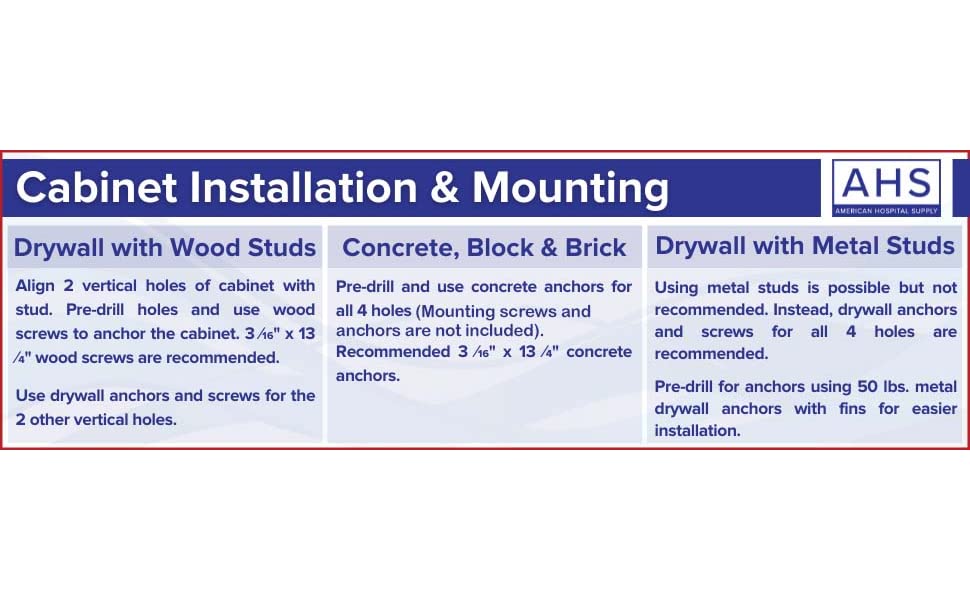 American Hospital AED Cabinet | AED Defibrillator Wall Mounted Storage Cabinet Non Alarmed White | Large Fits Zoll/Cardiac Science/All Brands - Image 5