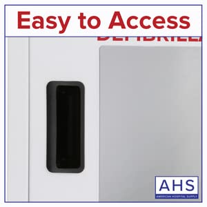 American Hospital AED Cabinet | AED Defibrillator Wall Mounted Storage Cabinet Non Alarmed White | Large Fits Zoll/Cardiac Science/All Brands - Image 7