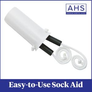 American Hospital Supply 5-Piece Hip/Knee Replacement Kit [1 Each] – Surgery Assistance with Stocking Aid, Reacher, Sponge Rod, Shoehorn, and Hook | Medical Equipment - Image 6