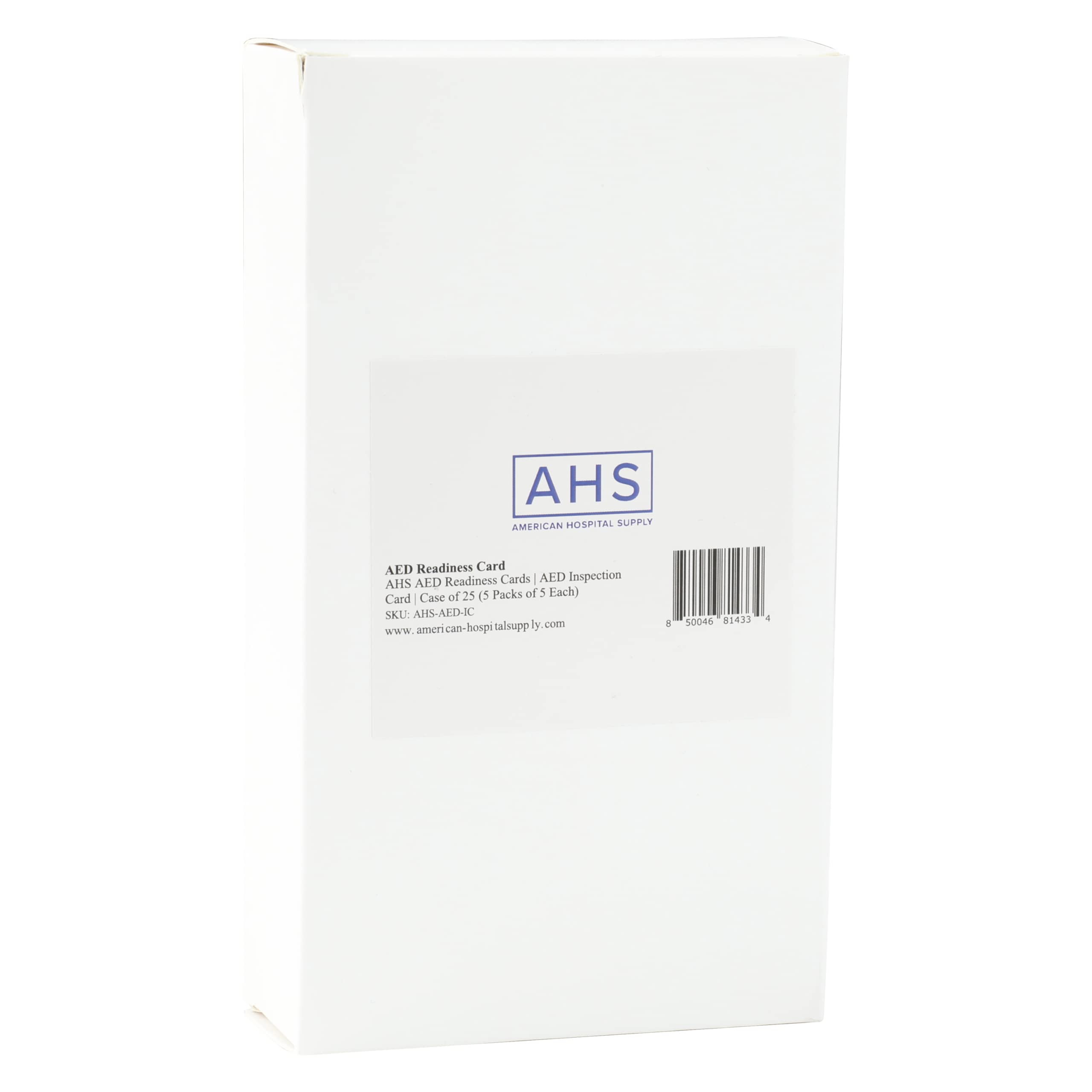 American Hospital Supply AED Readiness Cards [Pack of 1/5 Cards Each] - AED Inspection Card for Creating Efficient Checklist, Convenient Maintenance | Health & Safety - Image 4