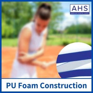 AMERICAN HOSPITAL SUPPLY Arm Board Strap [Pack of 1] – 1.5 x 32 Inches, Medical-Grade PU Foam Strap with Micro Hook, Hypoallergenic, Latex-Free, Disposable Arm Belt | Medical Supplies & Equipment - Image 3