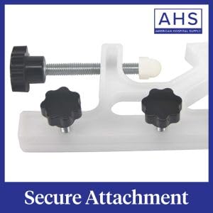 American Hospital Supply IV Pole Clamp | 3 Prong for IV Pole Attachment transducer Holder Connector Tighten The clamp - 3 Prong (7 in) - Image 3