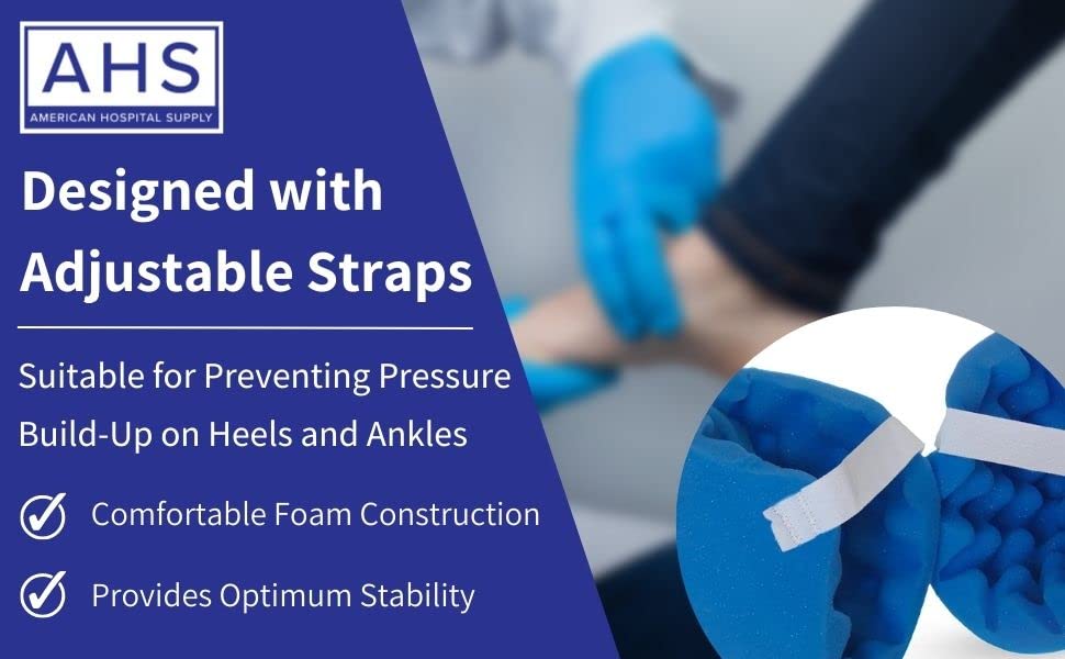 AMERICAN HOSPITAL SUPPLY Latex-Free PU Foam Heel Boot Protector - Image 3