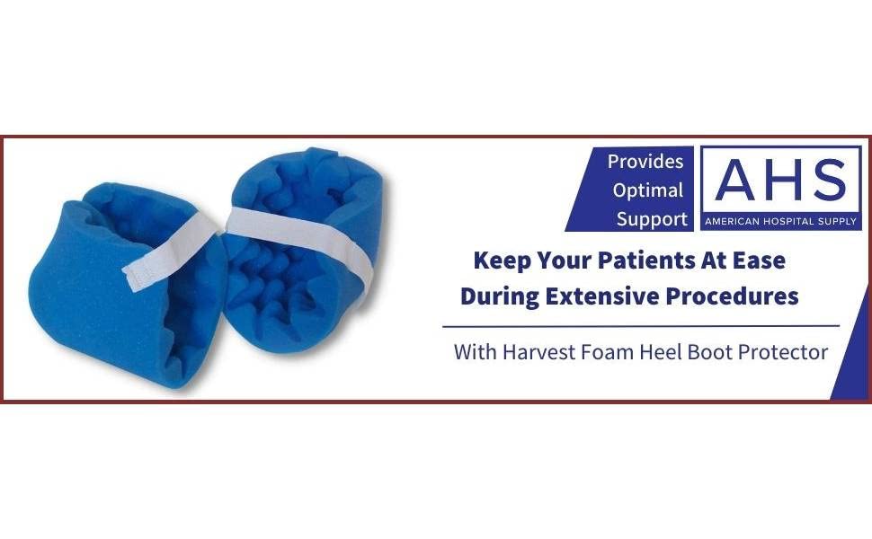 AMERICAN HOSPITAL SUPPLY Latex-Free PU Foam Heel Boot Protector - Image 4