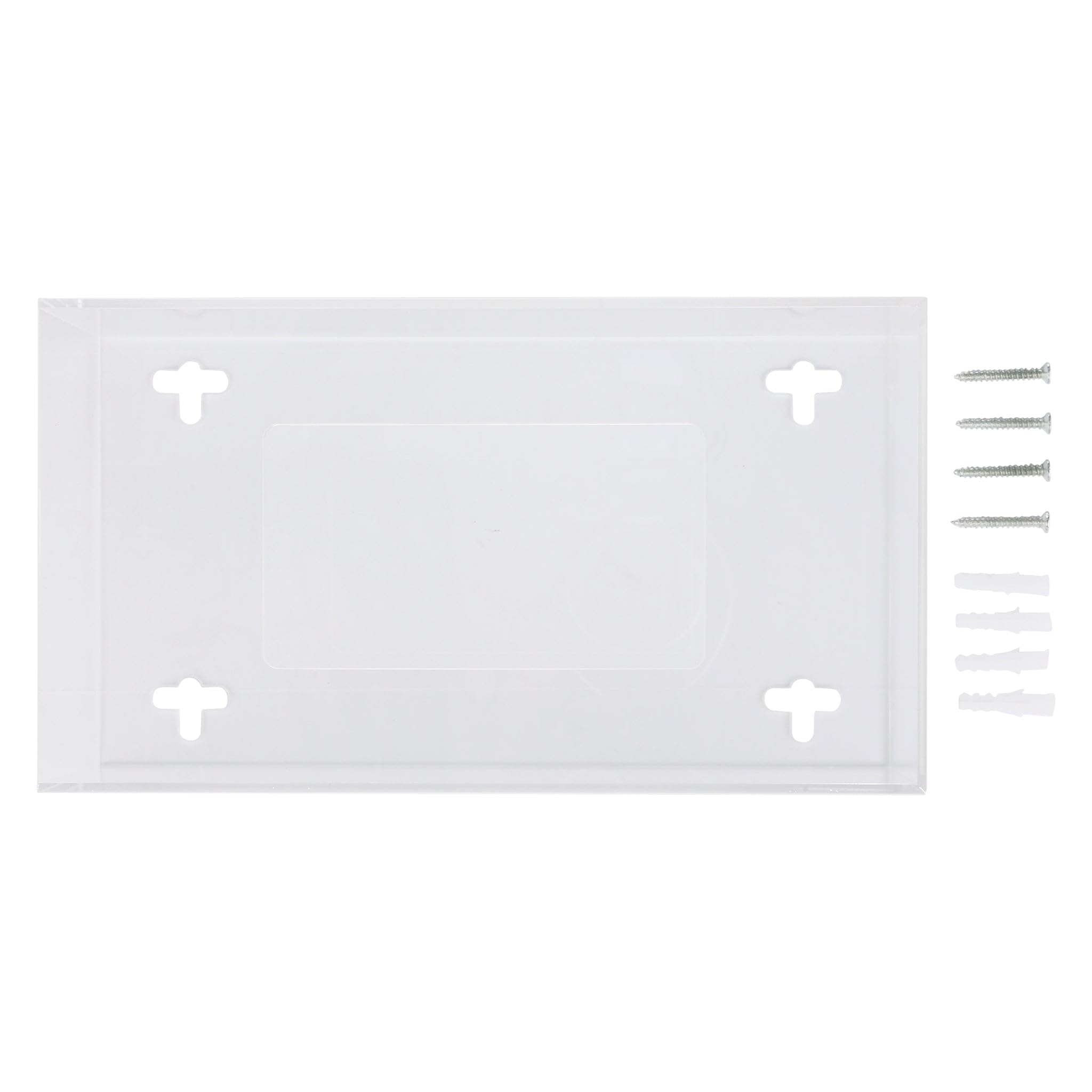 AMERICAN HOSPITAL SUPPLY Wall-Mount Glove Dispenser | Clear Acrylic Glove Box Holder with Individual Compartments | Single-Layer | 9.95 x 5.25 x 3.3 in | Gloves Sold Separately - Image 3