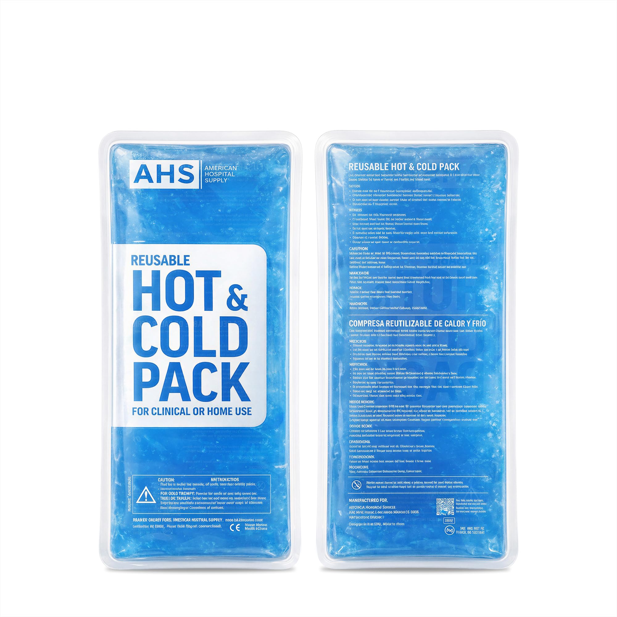 Reusable Ice Pack for Injuries, Hot & Cold Flexible Gel Pack for Knee, Shoulder & Back Pain Relief, Microwave & Freezer Safe, 2 Packs – American Hospital Supply - Image 9